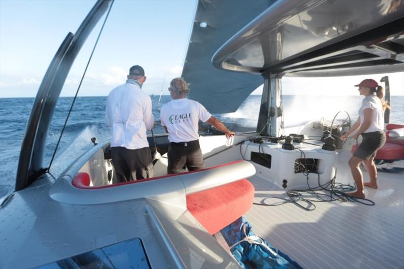 Eagle Class 53 catamaran - Les Voiles de St Barth photo copyright Richard & Rachel / Ocean Images taken at Saint Barth Yacht Club and featuring the Catamaran class