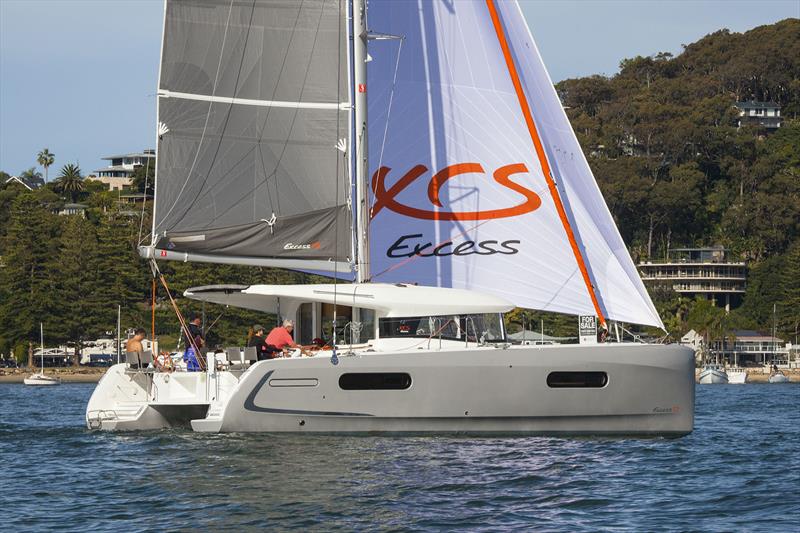 Whether you're the only sailor aboard, or someone else wants to join in, the Excess 12 will make all feel welcome photo copyright John Curnow taken at  and featuring the Catamaran class