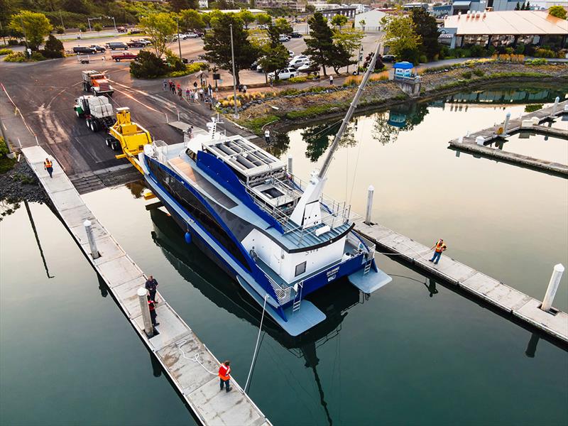 Sea Change photo copyright Incat Crowther taken at  and featuring the Catamaran class