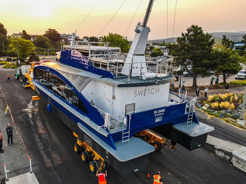 Sea Change photo copyright Incat Crowther taken at  and featuring the Catamaran class