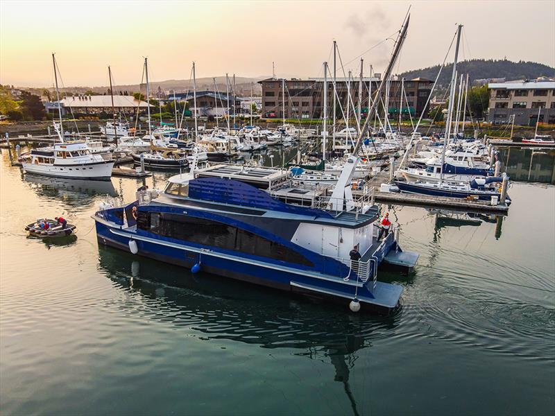 Sea Change photo copyright Incat Crowther taken at  and featuring the Catamaran class