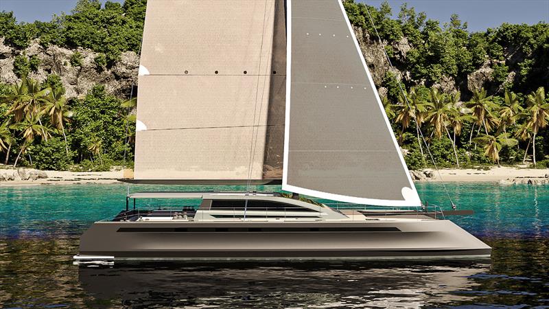 Cure Marine all-carbon, Custom 70 Express Cruising Cat by Stuart Bloomfield - photo © Cure Marine