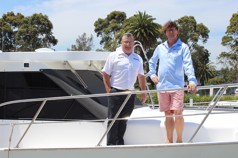 Terry Ryan and business partner Chris McRedmond - photo © Pier 35 Boat Sales