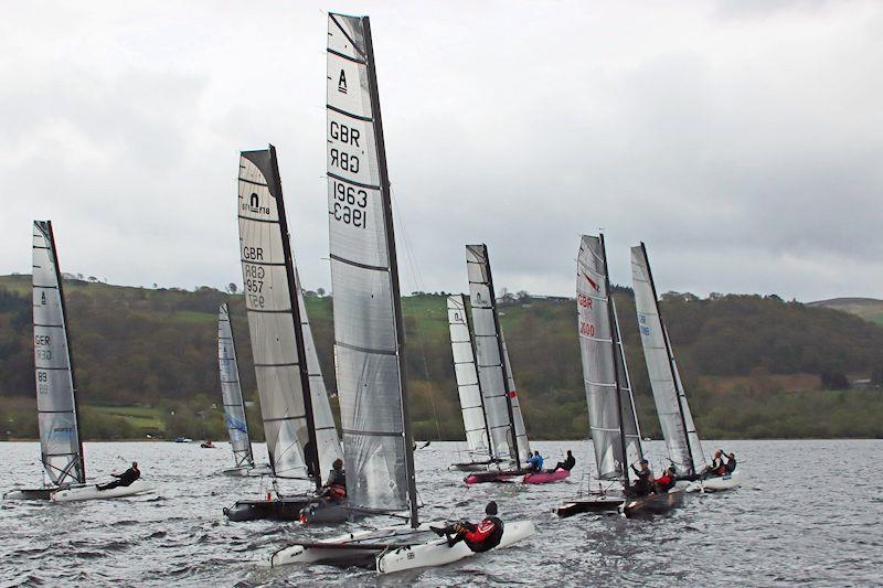 Bala Catamaran Open 2022 photo copyright John Hunter taken at Bala Sailing Club and featuring the Catamaran class