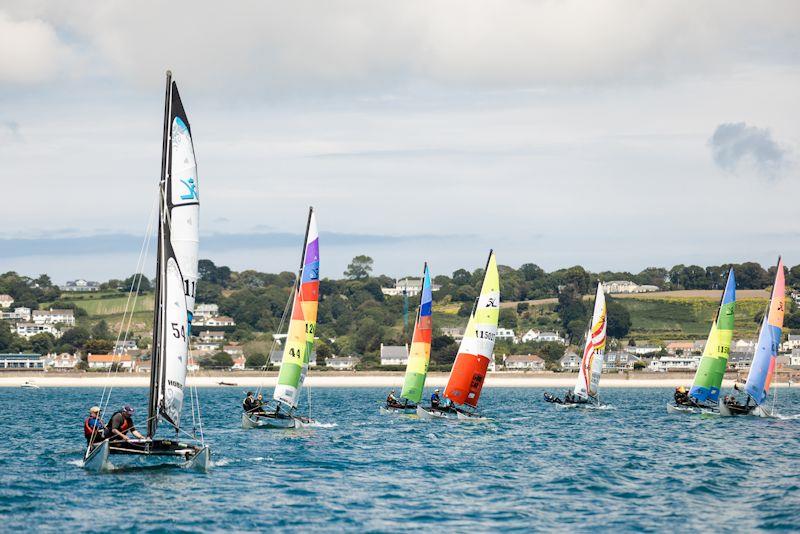 32nd Savills Channel Islands Hobie Cat Championships photo copyright Jack Clayden taken at Royal Channel Islands Yacht Club and featuring the Catamaran class