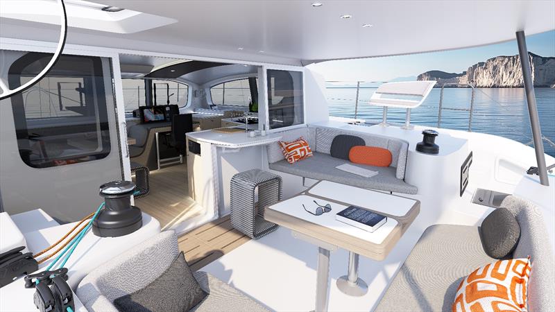 Outremer 48 photo copyright Outremer Catamarans taken at  and featuring the Catamaran class