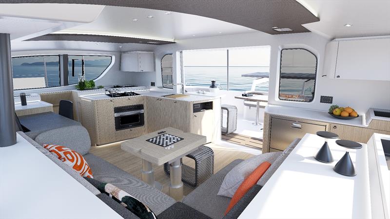 Outremer 48 photo copyright Outremer Catamarans taken at  and featuring the Catamaran class