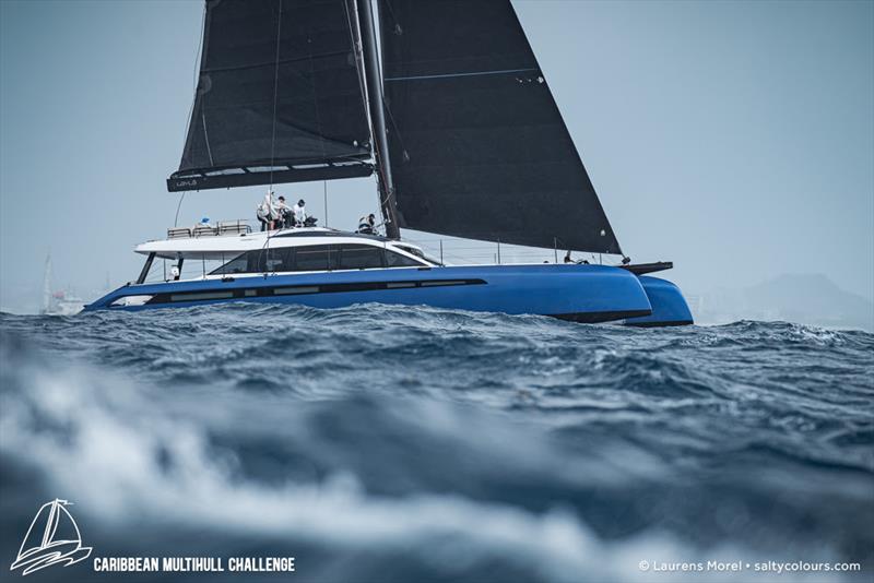 Caribbean Multihull Challenge photo copyright Laurens Morel / www.saltycolours.com taken at Sint Maarten Yacht Club and featuring the Catamaran class