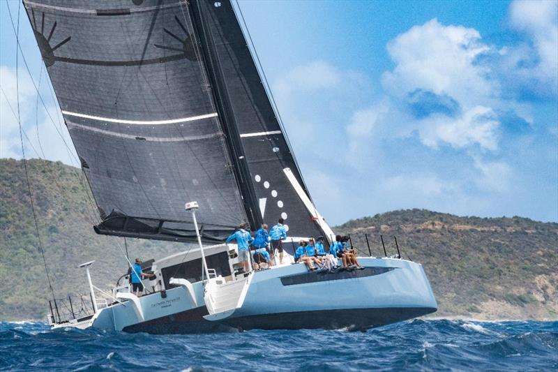 Lee Overlay Partners III - Antigua Sailing Week photo copyright Alex Turnbull / Tidal Pulse Media taken at Antigua Yacht Club and featuring the Catamaran class