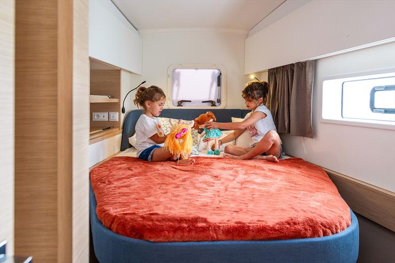 FP41 Thrid Cabin photo copyright Fountaine Pajot taken at  and featuring the Catamaran class