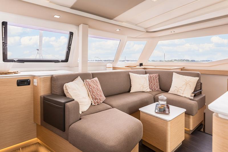 FP41 Main Saloon photo copyright Fountaine Pajot taken at  and featuring the Catamaran class