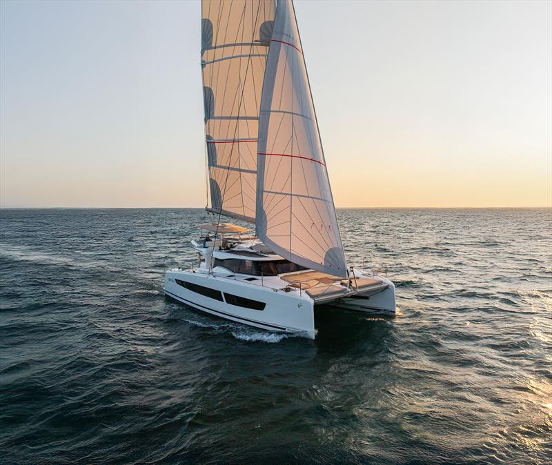 FP41 on the breeze photo copyright Fountaine Pajot taken at  and featuring the Catamaran class