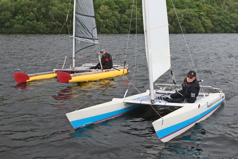 Bala Multihull Open 2025 photo copyright John Hunter taken at Bala Sailing Club and featuring the Catamaran class