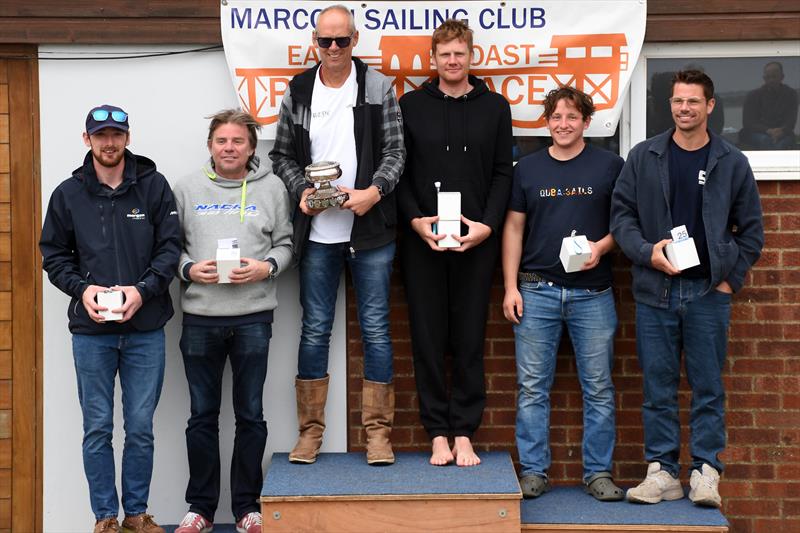 East Coast Piers Race - the winners photo copyright Nick Champion / www.championmarinephotography.co.uk taken at Marconi Sailing Club and featuring the Catamaran class