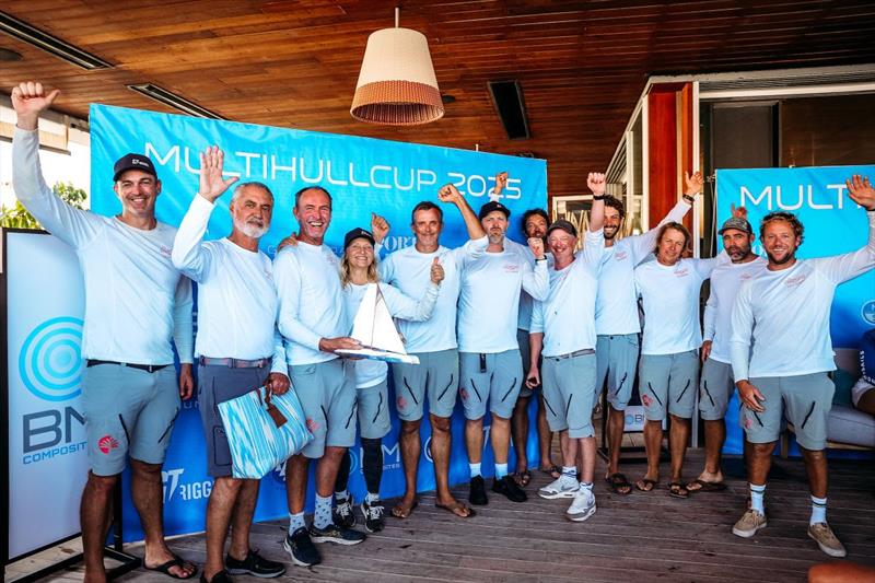 2025 Multihull Cup Prize Giving photo copyright www.sailingenergy.com taken at  and featuring the Catamaran class