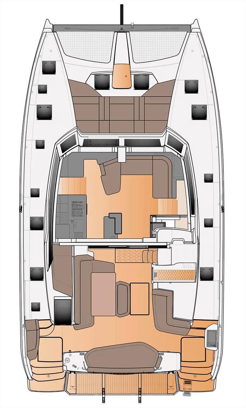 FP48 photo copyright Fountaine Pajot taken at  and featuring the Catamaran class