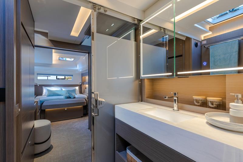 Leopard 52 Owner Stateroom Strbrd Aft photo copyright Leopard Catamarans taken at  and featuring the Catamaran class