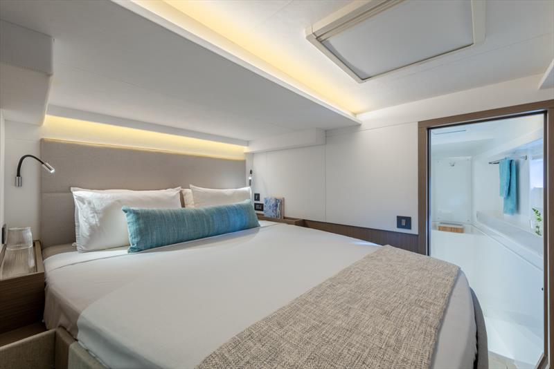 Leopard 52 VIP Cabin Strbrd Fwd photo copyright Leopard Catamarans taken at  and featuring the Catamaran class