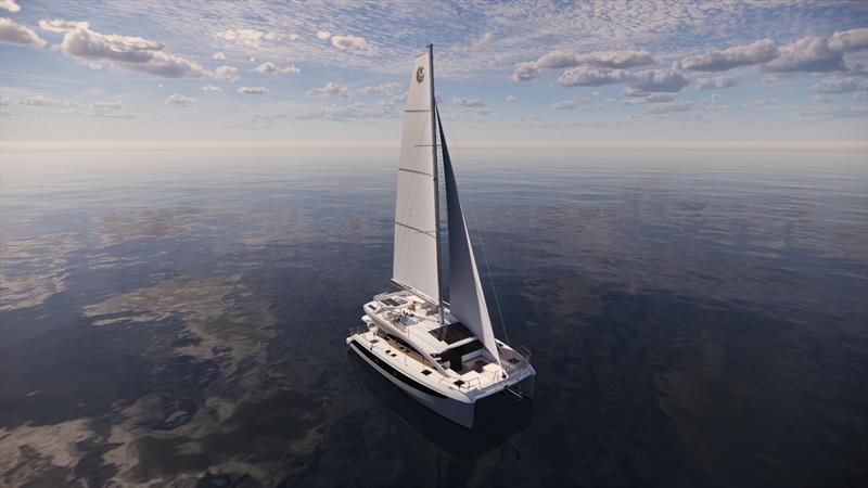 Aquila 45 Sail - photo © Aquila Power Catamarans
