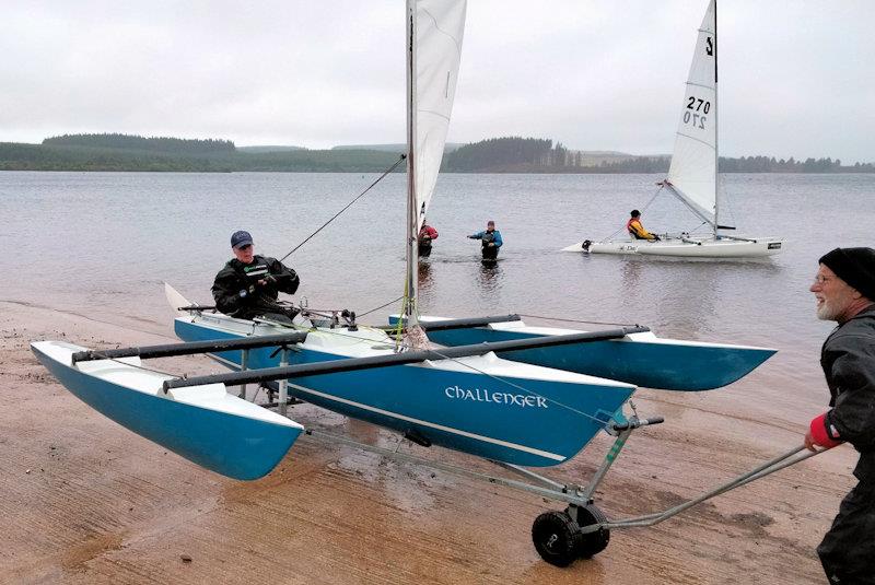 Lynn Steward, an inspirational Challenger sailor - photo © Ewan Kirkbride