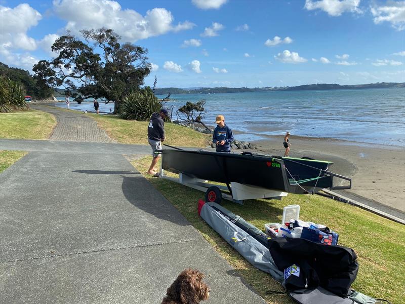 Northland Cherub Championships - Algies Bay - January 2022 photo copyright NZ Cherub taken at  and featuring the Cherub class