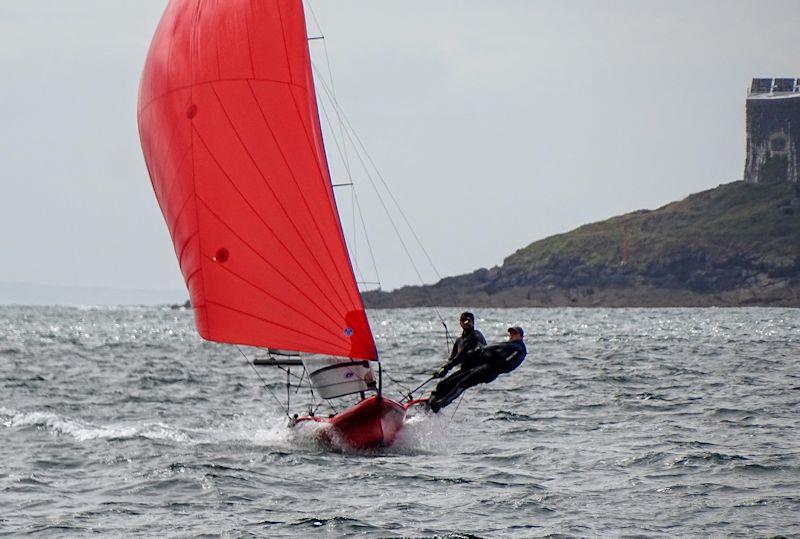 Cherub National Championship at Mumbles photo copyright Richard Woffinden taken at Mumbles Yacht Club and featuring the Cherub class