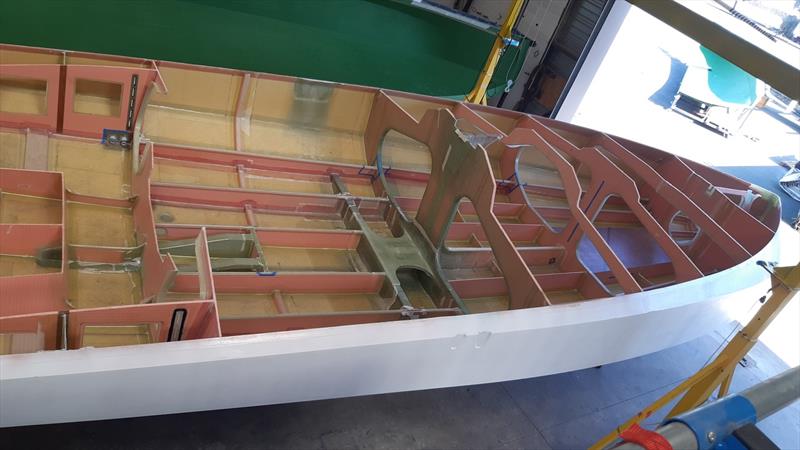 Grand Largue Composites and Sicomin enable first flax-fibre-built Class40 - photo © Grand Largue Composites