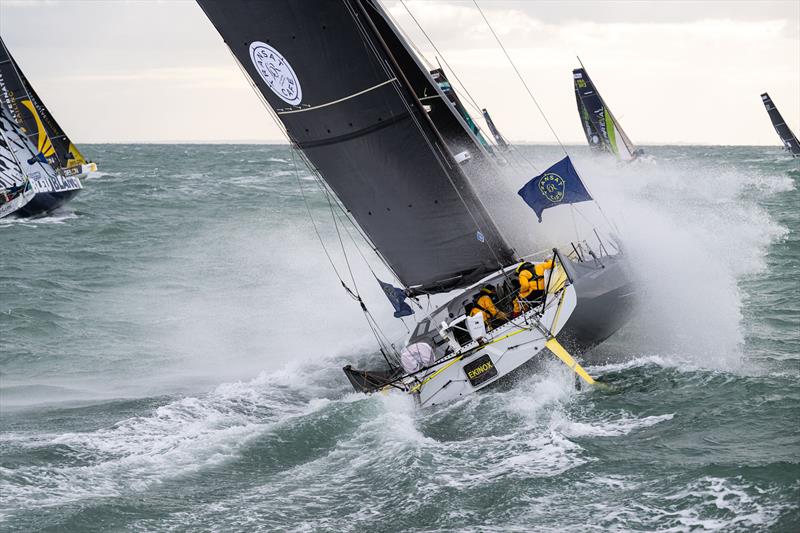 Transat Café L'or Le Havre Normandie 2025 Class 40 Start - photo © Jean-Louis Carli / Alea