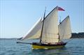 “Our Boys”, a Looe lugger built in 1904, racing in Falmouth Classics in June 2022. Placed fifth in the West Country Classic Series, she was the oldest participating vessel and the only ex working boat © Jan Pentreath