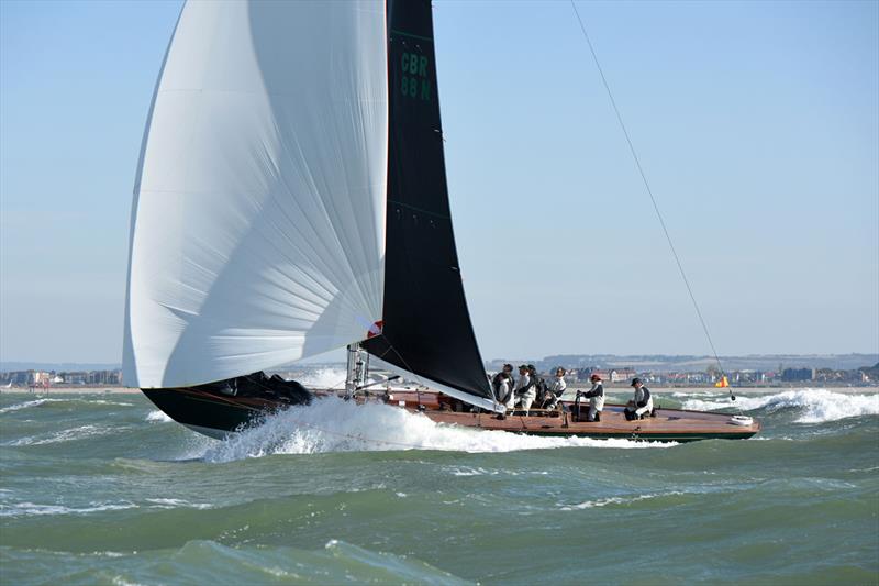 Hamble Classics 2019 photo copyright Rick Tomlinson / www.rick-tomlinson.com taken at Royal Air Force Yacht Club and featuring the Classic Yachts class