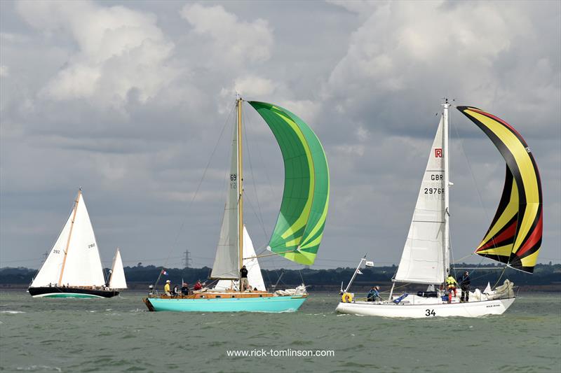 Hamble Classics 2021 photo copyright Rick Tomlinson / www.rick-tomlinson.com taken at Royal Southern Yacht Club and featuring the Classic Yachts class