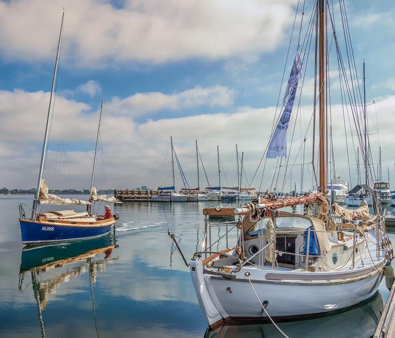 Wooden Boat Festival of Geelong photo copyright Tom Smeaton taken at Royal Geelong Yacht Club and featuring the Classic Yachts class