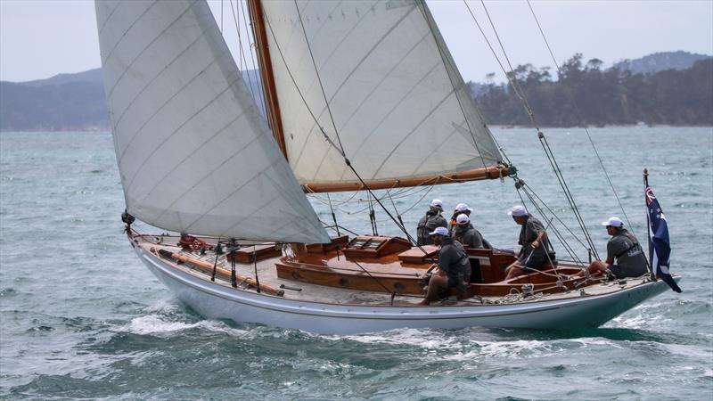 Tawera (Logan 1935) - Mahurangi Regatta - January 29, 2022 photo copyright Richard Gladwell - Sail-World.com/nz taken at  and featuring the Classic Yachts class