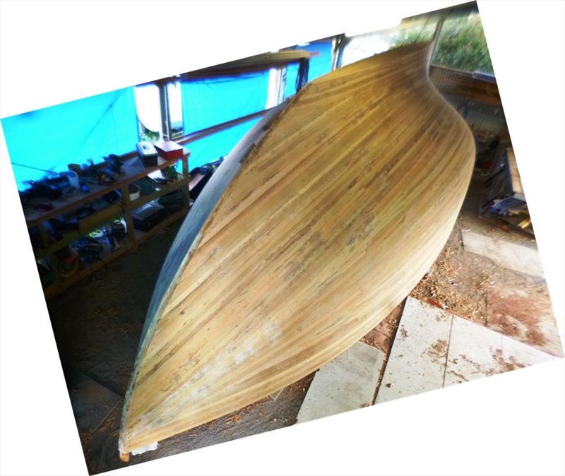 The various stages of construction of Pingu - the Suhali replica photo copyright Mike Smith taken at  and featuring the Classic Yachts class