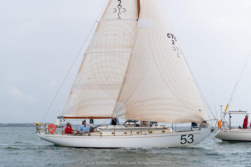 75th Brisbane to Gladstone Yacht Race photo copyright Sarah Motherwell taken at Queensland Cruising Yacht Club and featuring the Classic Yachts class