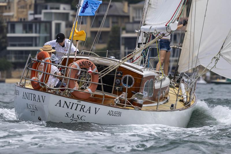Anitra V during the Classic Sydney Hobart Yacht Race 2024 - photo © Andrea Francolini