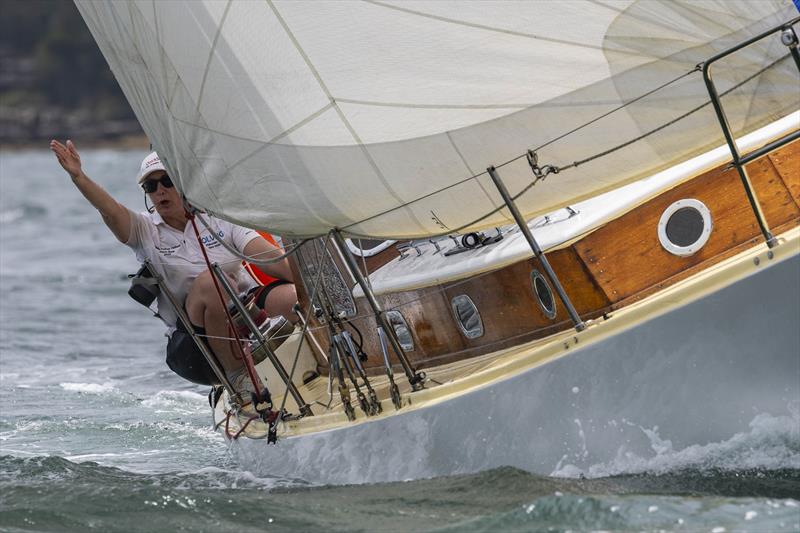 Solveig during the Classic Sydney Hobart Yacht Race 2024 - photo © Andrea Francolini
