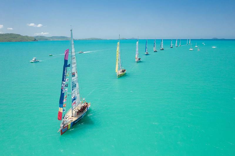 Clipper Race Whitsundays Parade of Sail - photo © Phill Gordon