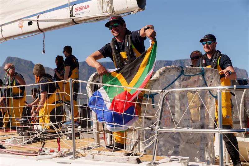 Skipper Ryan Gibson, from Cape Town photo copyright Clipper Race taken at  and featuring the Clipper 70 class