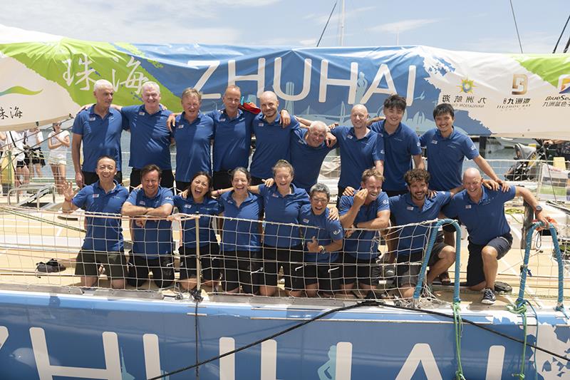 Zhuhai team photo copyright Clipper Round the World Race taken at  and featuring the Clipper 70 class