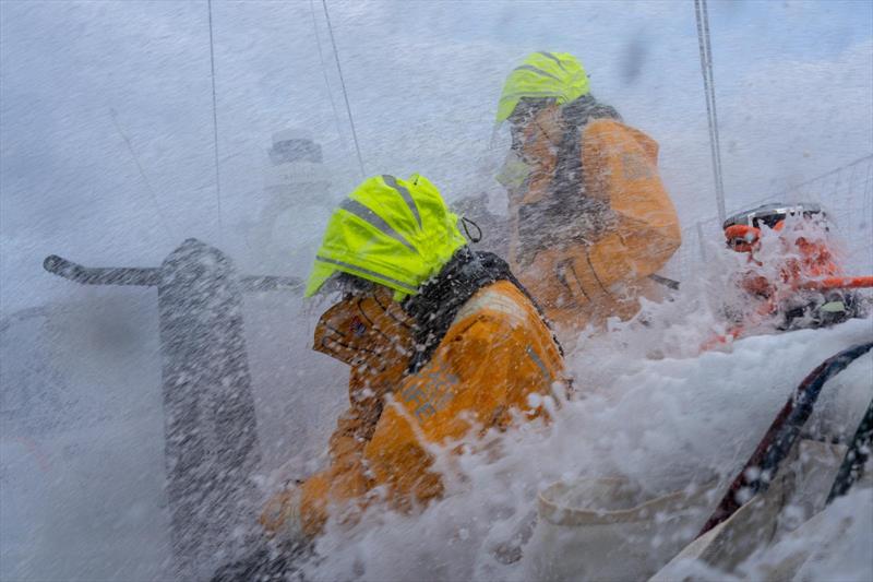 Conditions experienced on Stage 3 so far - photo © Clipper Race