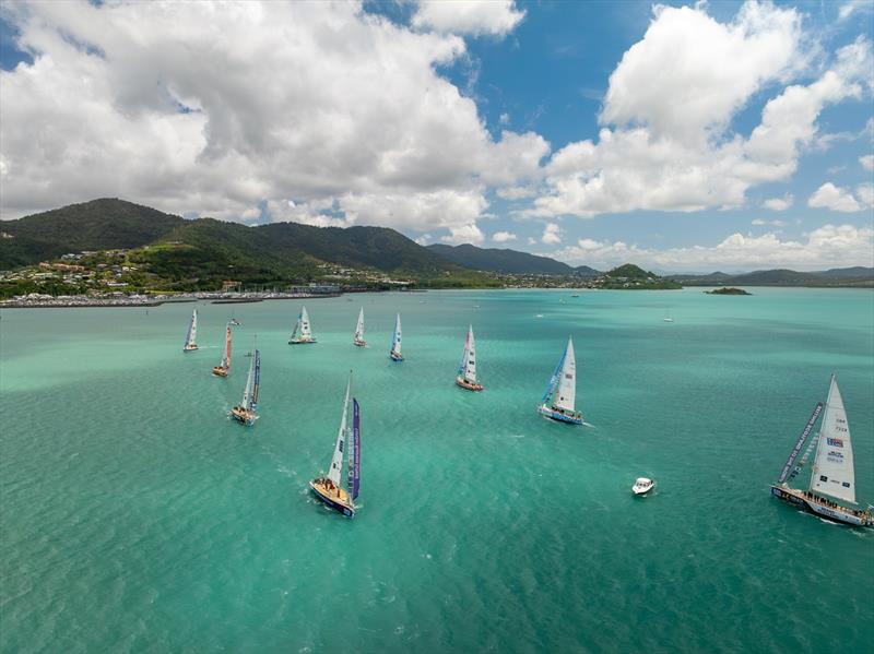 Clipper Round the World Yacht Race Parade of Sails at AirlieBeach - photo © Coral Sea Marina Resort