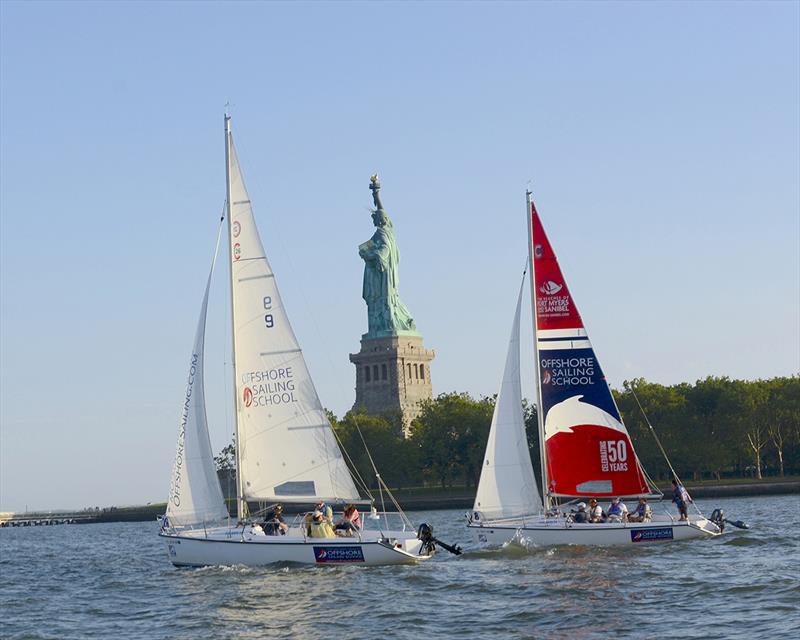 Colgate 26 Sailboats photo copyright Ted Spiegel for Offshore Sailing School taken at  and featuring the Colgate 26 class