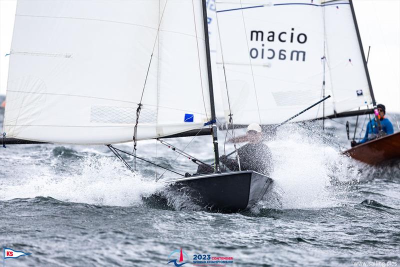 Contender Worlds 2023 at Kerteminde, Denmark - photo © Kristian Joos / www.sailing.pics