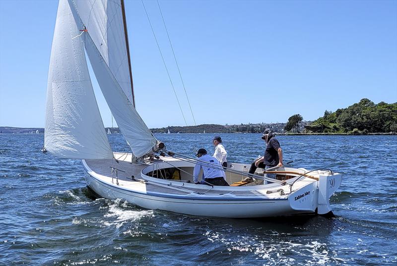 Sydney Couta Boat Week Kathleen on Sydney Harbour photo copyright Couta Boat Association taken at Sorrento Sailing Couta Boat Club and featuring the Couta Boat class