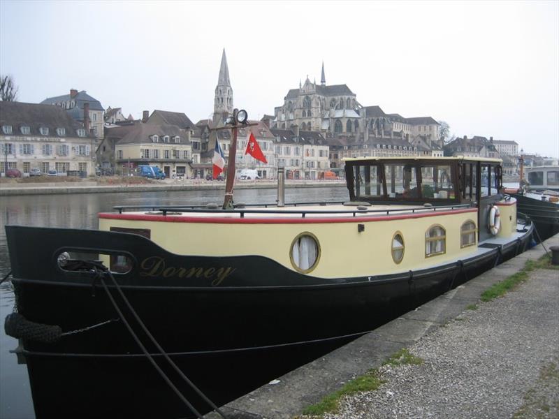 Mark & Jane have a part share in the barge Dorney kept in France photo copyright Mark Lee taken at  and featuring the  class