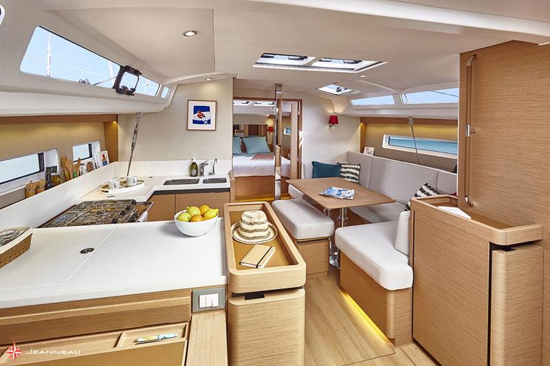 Jeanneau Sun Odyssey 440 Interior - photo © Jeanneau France