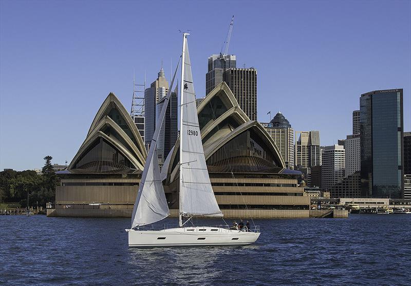 The totally enjoyable Italia Yachts 12.98 on Sydney Harbour. - photo © John Curnow