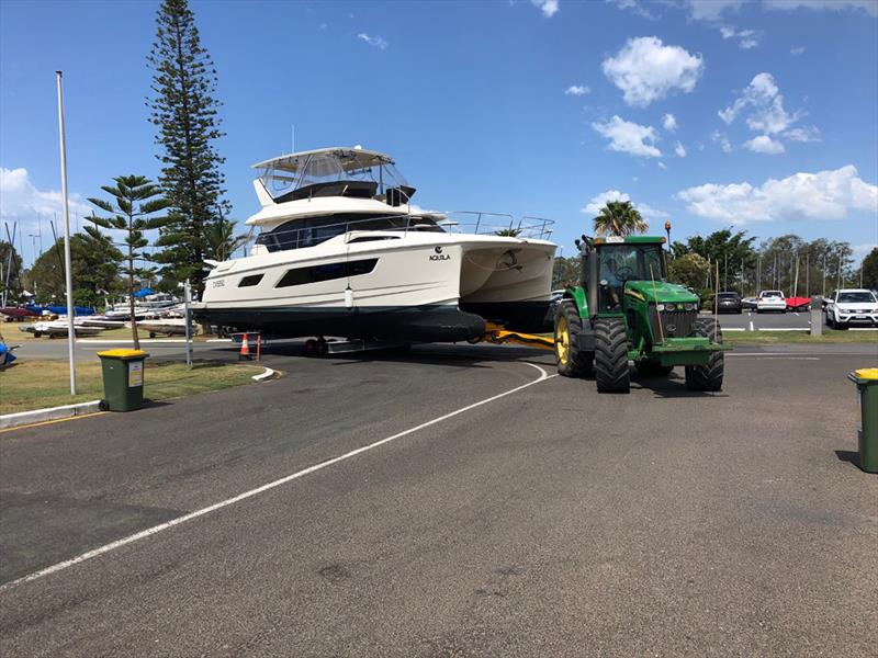 Multihull hardstand in Brisbane now open photo copyright Multihull Central taken at  and featuring the Cruising Yacht class