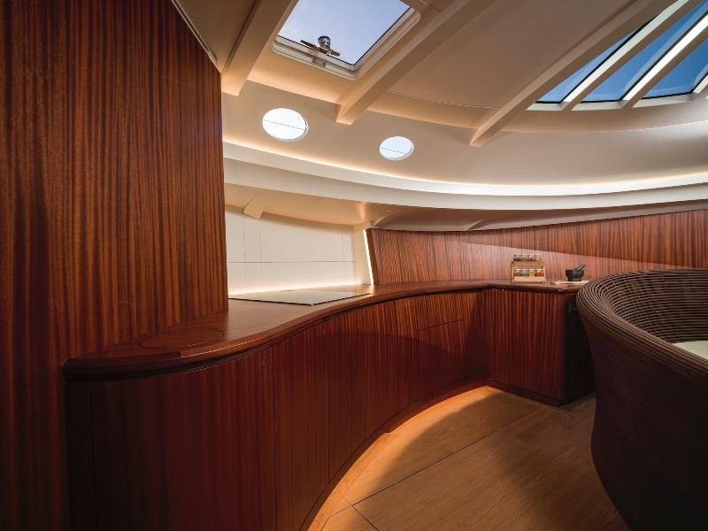 Spirit 111 galley - photo © Spirit Yachts